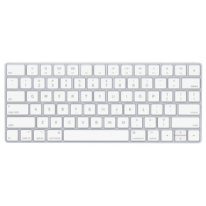 Apple Magic Keyboard with Numeric Keypad - Keyboard - Bluetooth - QWERTY - Dutch - silver - for 10.2-inch iPad; 10.5-inch iPad Air; 10.9-inch iPad Air; iPad mini 5; iPhone 11, 12, 13, SE 