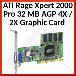 ATI Rage Xpert 2000 Pro 32 MB AGP 4X / 2X Graphic Card 1025-B4030 (Refurbished)