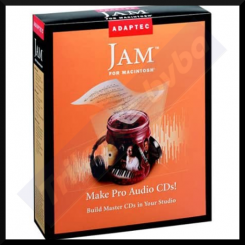 Adaptec Jam to create audio CDs by using your Macintosh