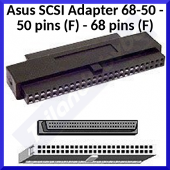 Asus SCSI Adapter 68-50 - 50 pins (F) - 68 pins (F)