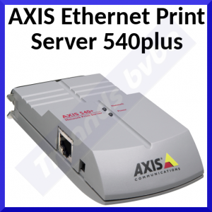 Axis 540+ Parallel Port Print Server - 10BaseT Ethernet - Parallel Port - REFURBISHED
