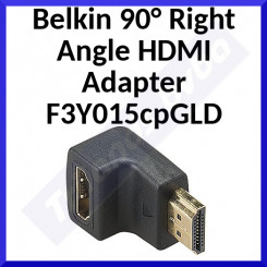 Belkin 90° Right Angle HDMI Adapter F3Y015cpGLD