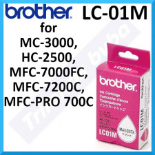 Brother LC-01M Magenta Original Ink Cartridge (300 Pages)
