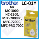 Brother LC-01Y Yellow Original Ink Cartridge (300 Pages)