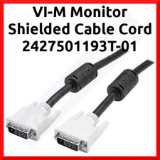 Asus DVI-M Monitor Shielded Cable Cord 2427501193T-01 - DVI-M to DVI-M (Male to Male)
