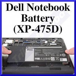 Dell Notebook Battery (XP-475D) - Li-ion 2500mAh - 14.4V - 2.5 Amp (High Capacity Power B-5632) Battery
