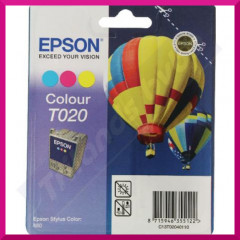 Epson T020 TRI-COLOR ORIGINAL Ink Cartridge (35 ML)