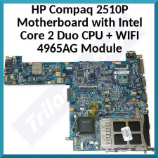 HP Compaq 2510P Motherboard with Intel Core 2 Duo CPU + WIFI 4965AG (451720-001) - Refurbished