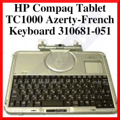 HP Compaq Tablet TC1000 Azerty-French Keyboard 310681-051