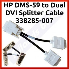 HP DMS-59 to Dual DVI Splitter Cable 338285-007