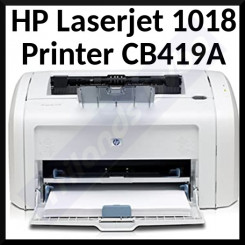HP Laserjet 1018 Printer CB419A - Refurbished - Tested + New Toner