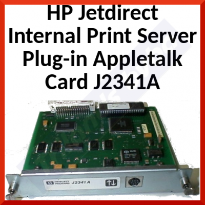HP Jetdirect Internal Print Server Plug-in Appletalk Card J2341Ab - Refurbished