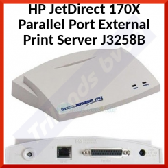 HP (J3258B) JetDirect 170X Parallel Port External Print Server - Refurbished