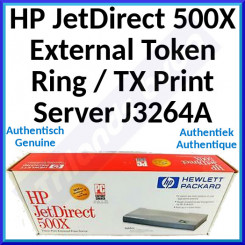 HP ( J3264A) JetDirect 500X External Token Ring / TX Print Server - Original HP Sealed Box Packing