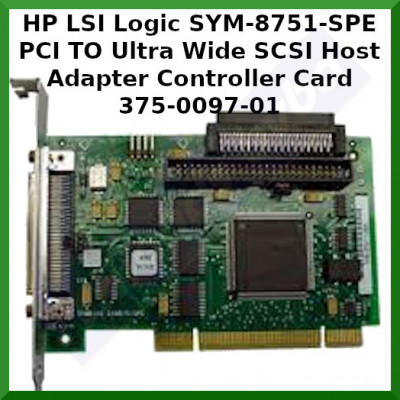 LSI Logic SYM8751SPE PCI SCSI Controller 375-0097-01 REV.50 - Clearance Sale - Uitverkoop - Soldes - Ausverkauf