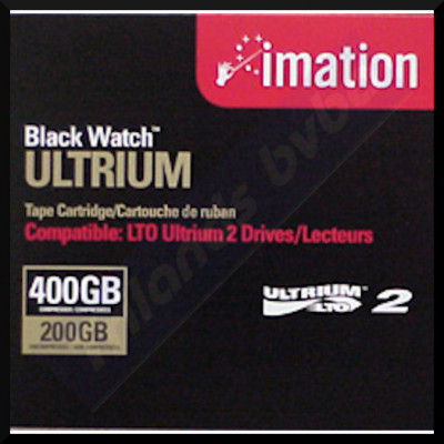 Imation LTO-2 Data Tape Cartridge (16598) - 200 GB / 400 GB Read / Write Ultrium2 Tape