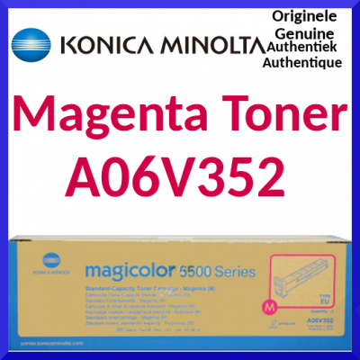 Konica Minolta A06V352 Magenta Original Toner Cartridge (6000 Pages) - Clearance Sale - Uitverkoop - Soldes - Ausverkauf