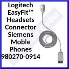 Logitech EasyFit™ Headsets Connector Siemens Moble Phones 980270-0914