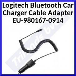 Logitech Bluetooth Car Charger Cable Adapter EU-980167-0914 for Mobile Bluetooth & Cordless Headset