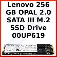 Lenovo 256 GB OPAL 2.0 SATA III M.2 SSD Drive 00UP619 - SanDisk M.2 X400 256 GB