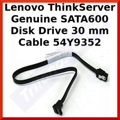 Lenovo ThinkServer Genuine SATA600 Disk Drive 30 mm Cable 54Y9352