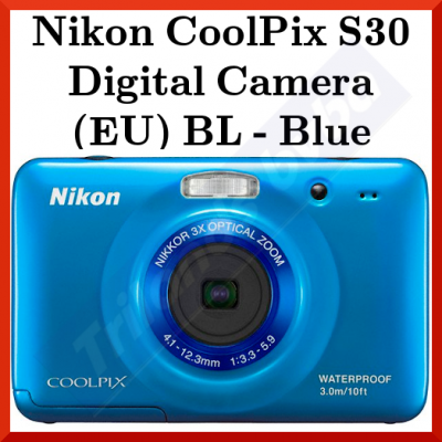 Nikon CoolPix S30 Digital Camera S30 (EU) BL