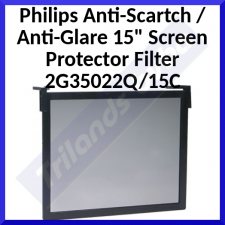 Philips Anti-Scartch / Anti-Glare 15" Screen Protector Filter 2G35022Q/15C for 15 Inch LCD Monitors