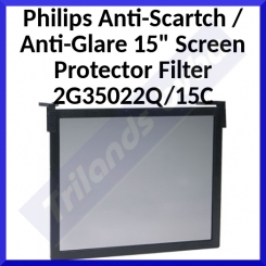 Philips Anti-Scartch / Anti-Glare 15" Screen Protector Filter 2G35022Q/15C for 15 Inch LCD Monitors - Original Packing - Clearance Sale - Uitverkoop - Soldes - Ausverkauf