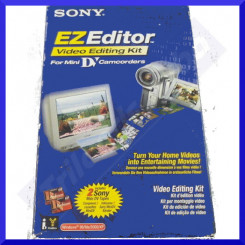 Sony EZEDITOR Video Capture & Editing Kit 2DVM60PR2-EZEDI -  Complete Kit for Windows PC - Includes PCI Video Capture Card + 2 DV Tapes +  Video Editing Software - for All Mini DV Camcorders - Clearance Sale - Opruiming - Déstockage - Lagerräumung