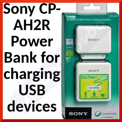 Sony CP-AH2R Power Bank for charging USB devices