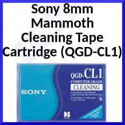Sony (QGD-CL1) 8mm Mammoth Cleaning Tape Cartridge for upto 18 Cleanings