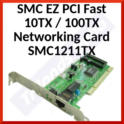 SMC EZ PCI Fast 10TX / 100TX Networking Card SMC1211TX - in Perfect Working condition - Refurbished