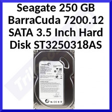 Seagate 250 GB BarraCuda 7200.12 SATA 3.5 Inch Hard Disk ST3250318AS - Refurbished