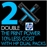 HP 36A BLACK ORIGINAL (2-Toner Pack) LaserJet Toner Cartridges CB436AD (2 X 2.000 Pages)