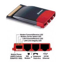 HP RealPort Xircom CardBus Ethernet 10/100 & 56K Modem (F1643-80003) for all Laptops + Notebooks with CardBus Slots (RBEM56G-100)