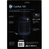 HP CalcPad 100 (3 in 1) Keypad | Calculator |2 Ports USB Hub NW226AA - ideal for 10" to 14" Notebooks