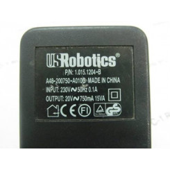 US Robotics Power Adapter 10151204B - Input 230V - 50Hz - 22W - Output 20V - 750 mA - 15VA