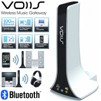 Voiis Bluetooth Stereo Music Gateway (BV-003) for TV, HomeAudio, iPhone, Mac, SmartPhones, Tablets, and all bluetooth Music Devices
