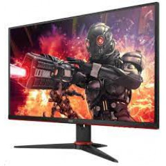 AOC Gaming 24G4X - G4 Series - LED monitor - gaming - 24" (23.8" viewable) - 1920 x 1080 Full HD (1080p) @ 180 Hz - IPS - 300 cd/m - 1000:1 - HDR10 - 0.5 ms - 2xHDMI, DisplayPort - speakers - black