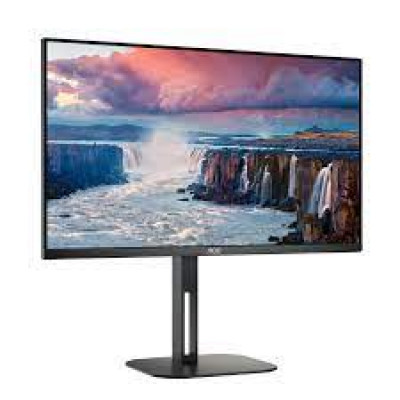 AOC Value-line Q32V5CE/BK - V5 series - LED monitor - 32" (31.5" viewable) - 2560 x 1440 QHD @ 75 Hz - VA - 300 cd/m - 3000:1 - 2xHDMI, DisplayPort, USB-C - speakers - black