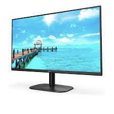 AOC 27P2Q - LED monitor - 27" - 1920 x 1080 Full HD (1080p) @ 75 Hz - IPS - 250 cd/m - 1000:1 - 4 ms - HDMI, DVI, DisplayPort, VGA - speakers - black