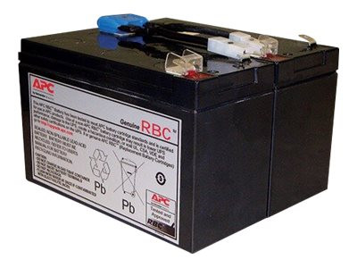 APC Replacement Battery Cartridge #142 - UPS battery - 1 x Lead Acid 216 Wh - for P/N: SMC1000, SMC1000-BR, SMC1000C, SMC1000I, SMC1000IC, SMC1000TW