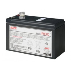 APC Replacement Battery Cartridge #164 - UPS battery - 1 x Lead Acid 128 Wh - black - for Back-UPS Pro BR900MI