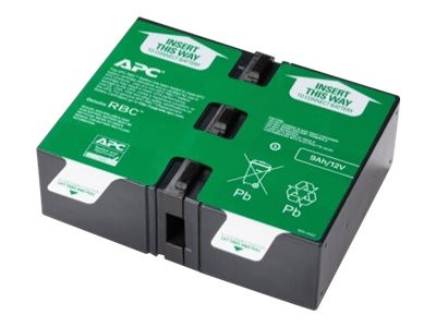 APC Replacement Battery Cartridge #165 - UPS battery - 1 x Lead Acid 177 Wh - black - for Back-UPS Pro BR1300MI