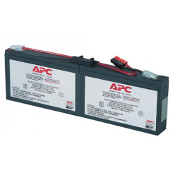 APC Replacement Battery Cartridge #18 (RBC18) - UPS battery - 1 x Lead Acid  - black