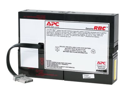 APC Replacement Battery Cartridge #59 - UPS battery - 1 x Lead Acid  - charcoal - for Smart-UPS SC 1500VA