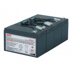 APC Replacement Battery Cartridge #8 - UPS battery Lead Acid  - black - for P/N: SU1400RM, SU1400RMBX120, SU1400RMNET, SU1400RMX176