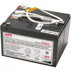 APC Replacement Battery Cartridge #109 - UPS battery - 1 x Lead Acid - charcoal