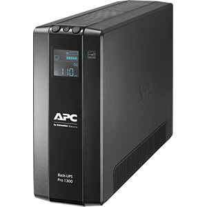 APC Back-UPS Pro BR1300MI - UPS - AC 230 V - 780 Watt - 1300 VA - USB - output connectors: 8 - black