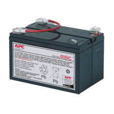 APC Replacement Battery Cartridge #3 - UPS battery Lead Acid - black - for P/N: BK450, BK600, BK600C, BK650MC, PCNET